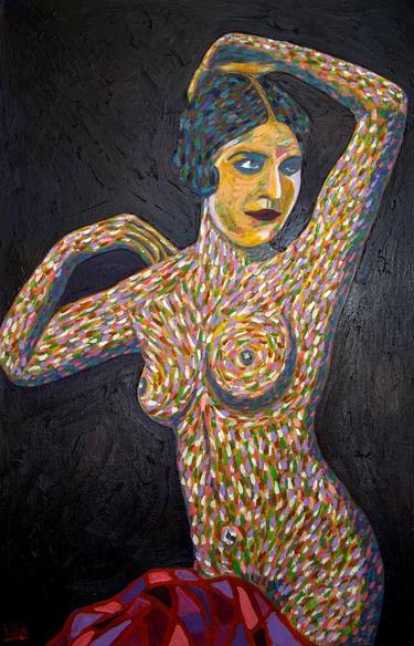 Original Expressionism Nude Paintings by Gerhardt Isringhaus