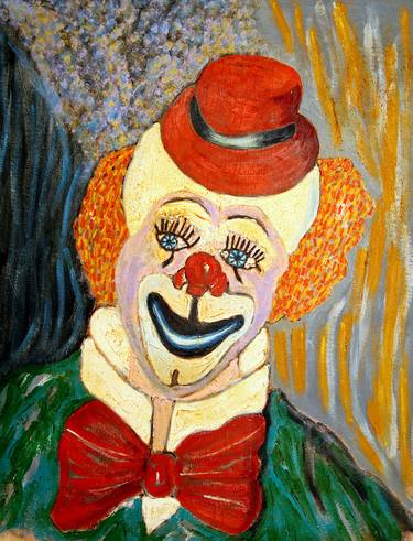 Clown with Red Hat (after Skelton) thumb