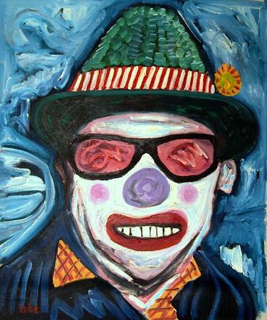 Self Portrait as Clown thumb