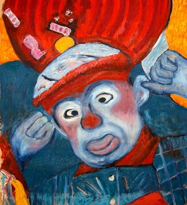 Original Expressionism Humor Paintings by Gerhardt Isringhaus