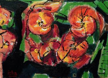 Print of Expressionism Floral Paintings by Gerhardt Isringhaus