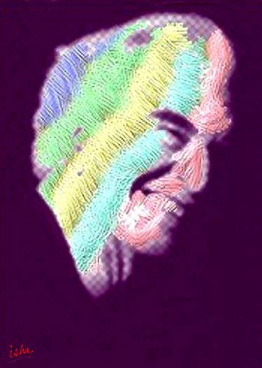 Print of Pop Art Portrait Mixed Media by Gerhardt Isringhaus