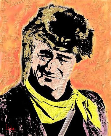 Print of Pop Art Portrait Mixed Media by Gerhardt Isringhaus