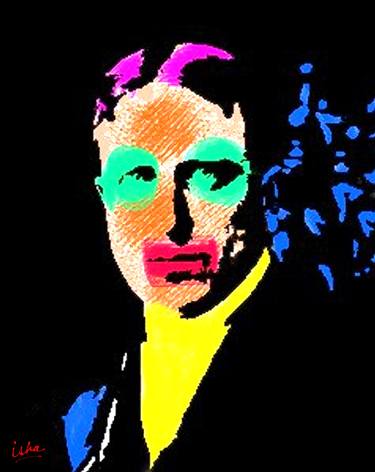 Original Pop Art Portrait Mixed Media by Gerhardt Isringhaus