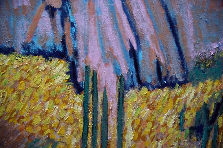 Original Abstract Landscape Painting by Gerhardt Isringhaus