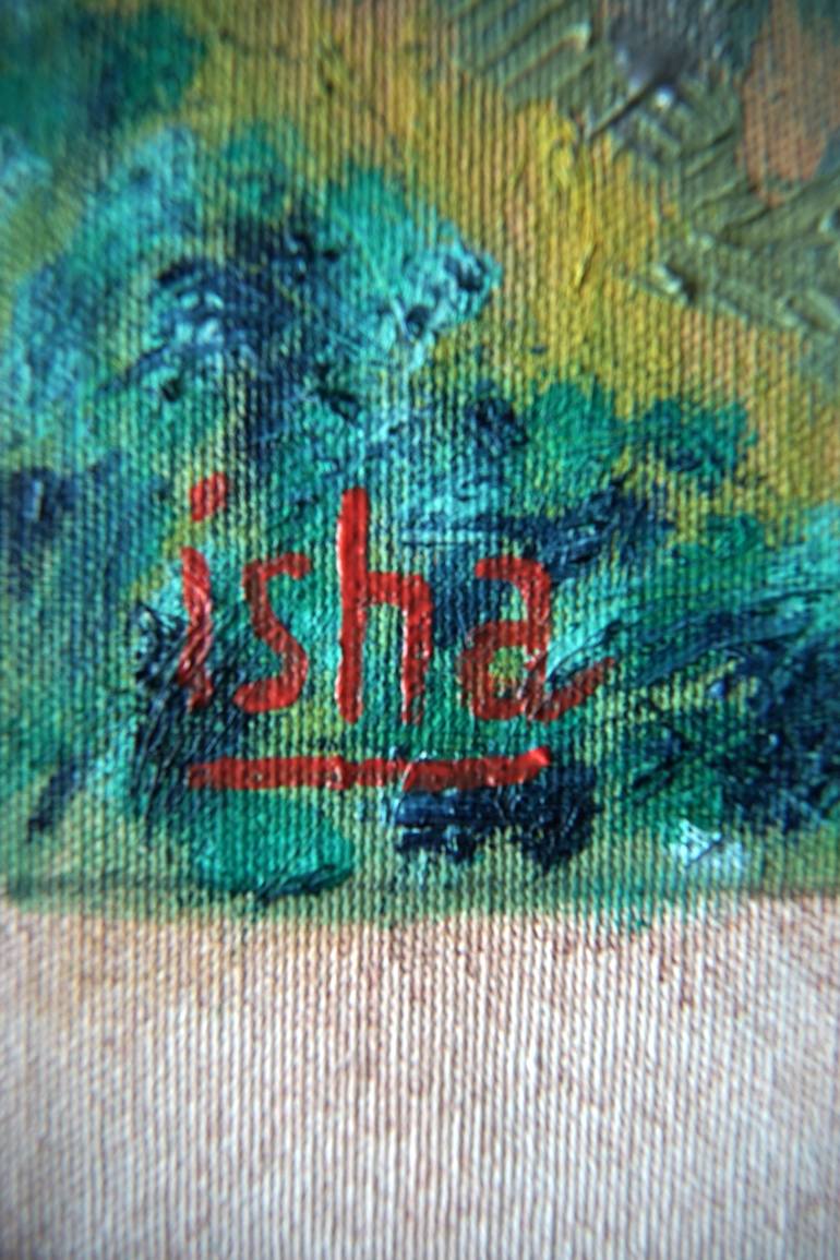 Original Abstract People Painting by Gerhardt Isringhaus