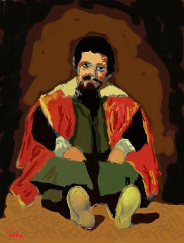 Don the Dwarf after Velasquez - Limited Edition of 10 thumb