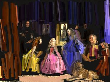 Las Meninas after Velasquez - Limited Edition of 10 thumb