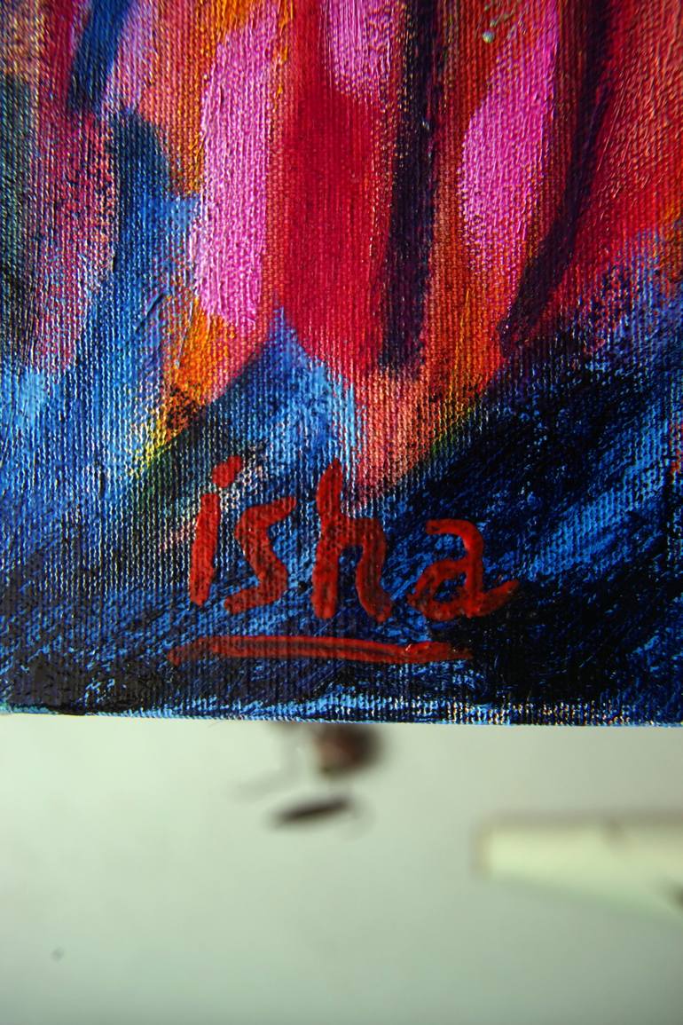 Original Abstract Expressionism Abstract Painting by Gerhardt Isringhaus
