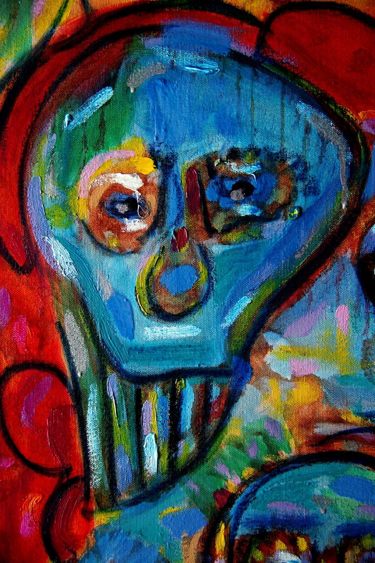 Original Abstract Expressionism Abstract Painting by Gerhardt Isringhaus