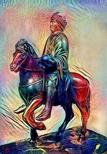 Charlemagne on Horseback - Limited Edition of 10 thumb