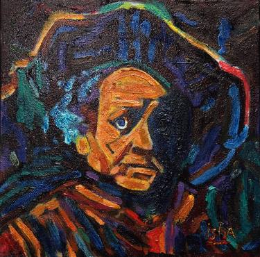 Original Expressionism Portrait Paintings by Gerhardt Isringhaus