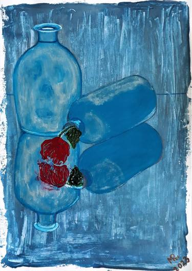 Print of Modern Still Life Paintings by MARIE RUDA