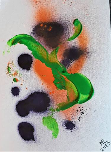Print of Abstract Graffiti Paintings by MARIE RUDA