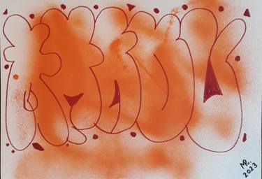 Original Graffiti Paintings by MARIE RUDA