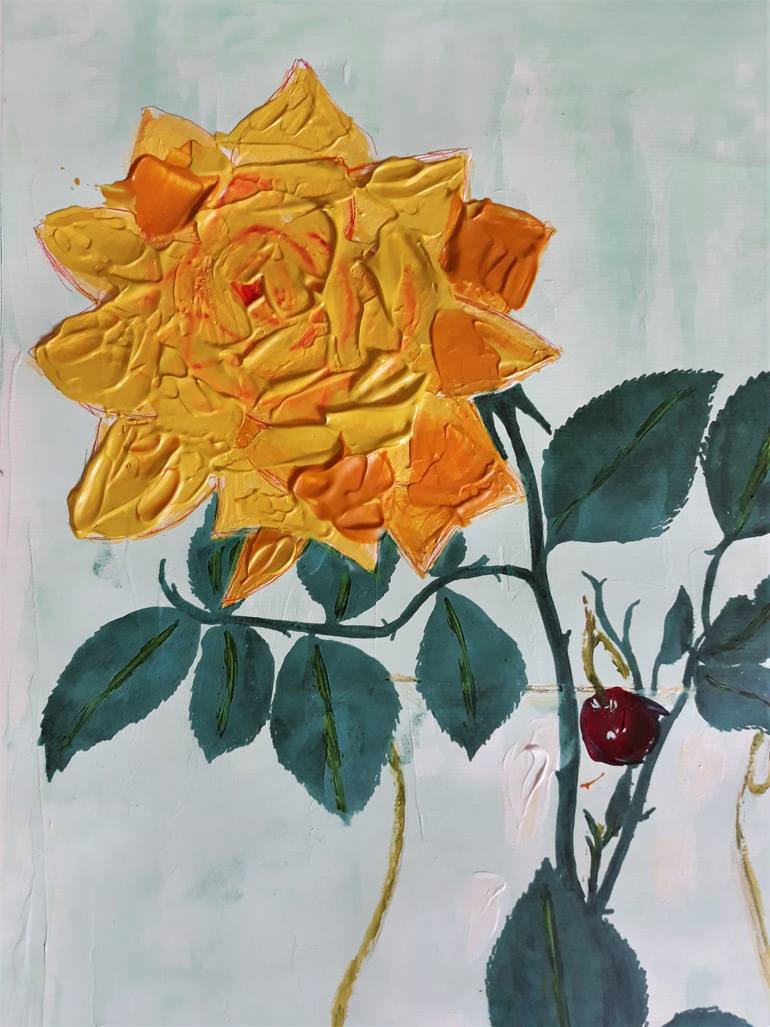 Original Illustration Still Life Painting by Marie Ruda