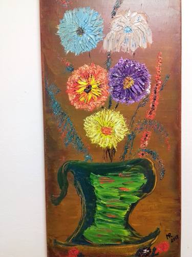 "Flowers in vase"2017 thumb