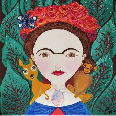 "Frida in Mexico"-1.from series"Frida Kalho." thumb