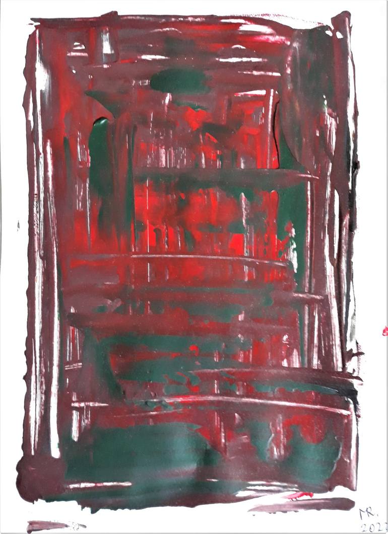 From serie Reflection-9. Painting by MARIE RUDA | Saatchi Art