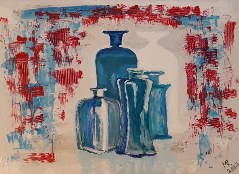 Original Still Life Painting by MARIE RUDA