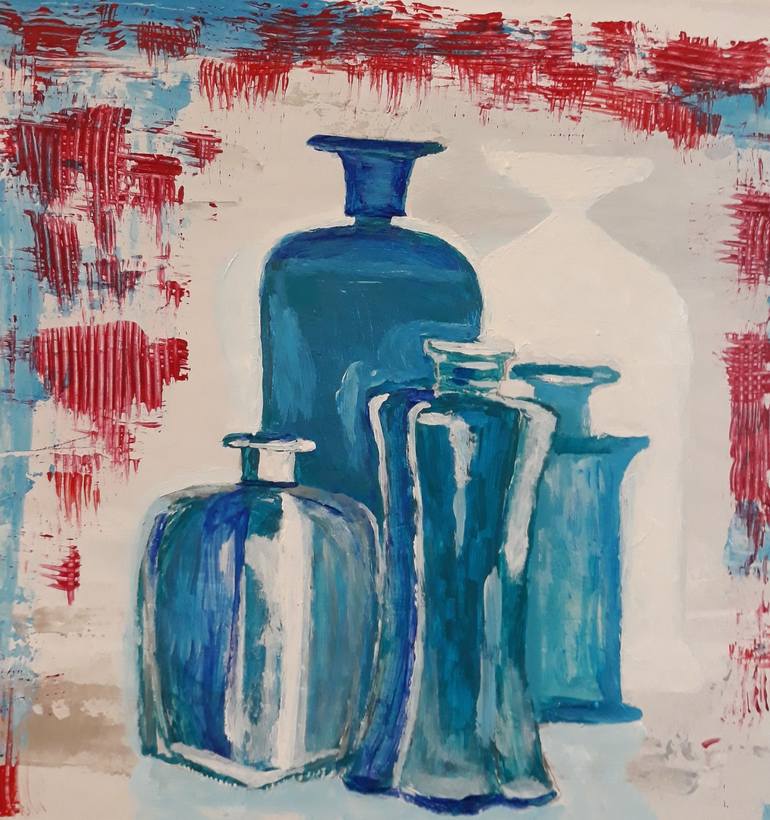 Original Still Life Painting by MARIE RUDA