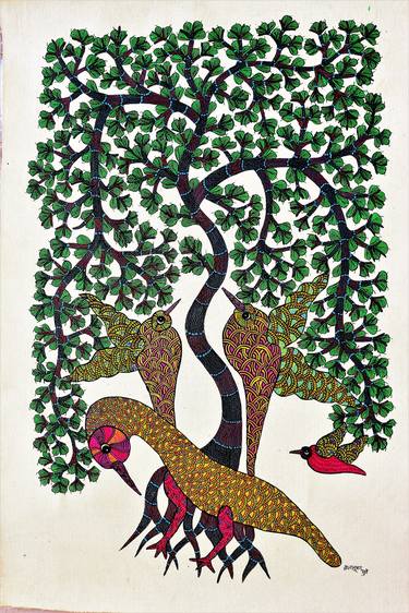 Print of Folk Nature Paintings by Tribal Valley