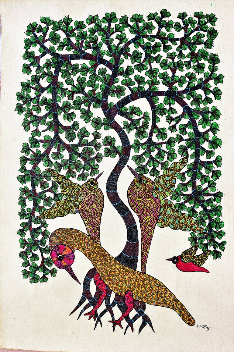 gond art painting