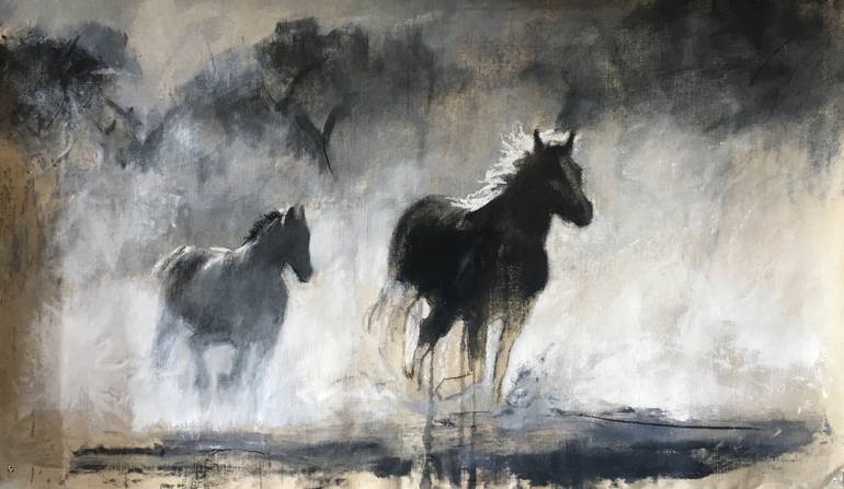 Since then-'tis Centuries Painting by meg aiken | Saatchi Art