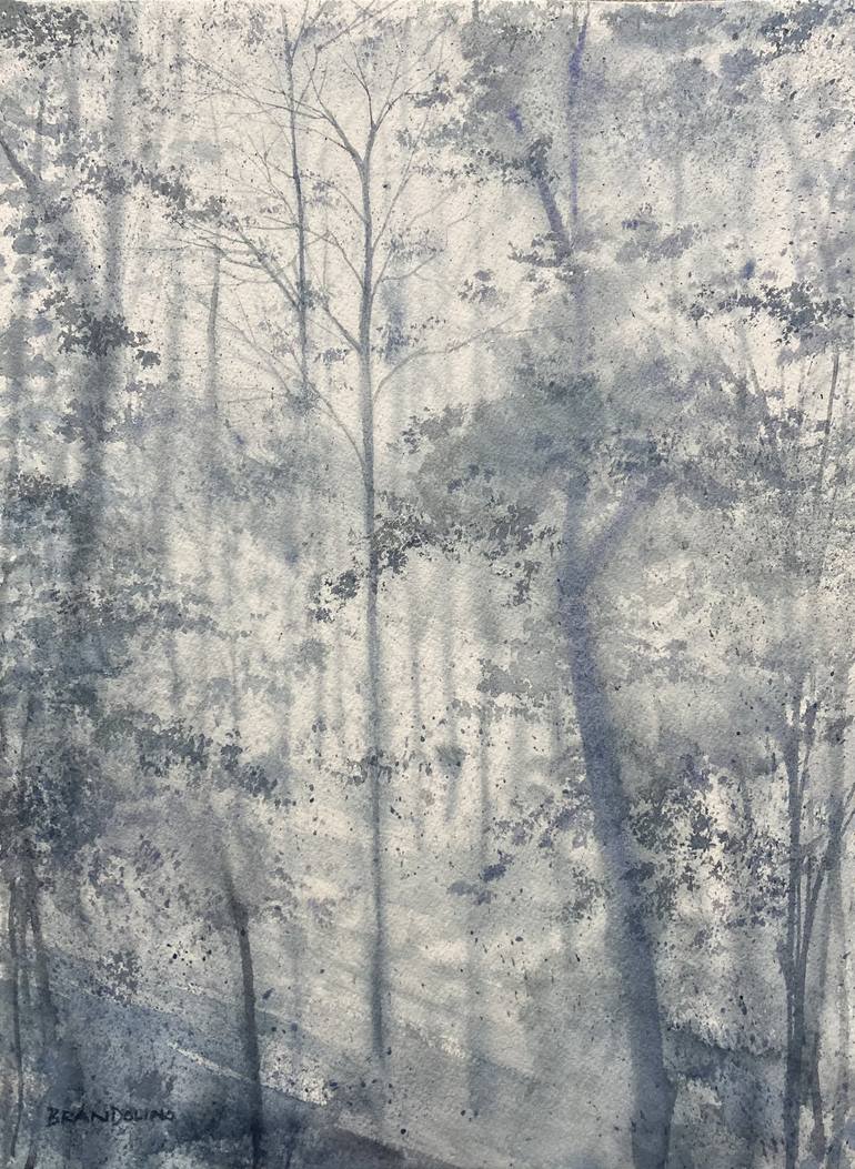 Misty Day Painting by Ray Brandolino | Saatchi Art