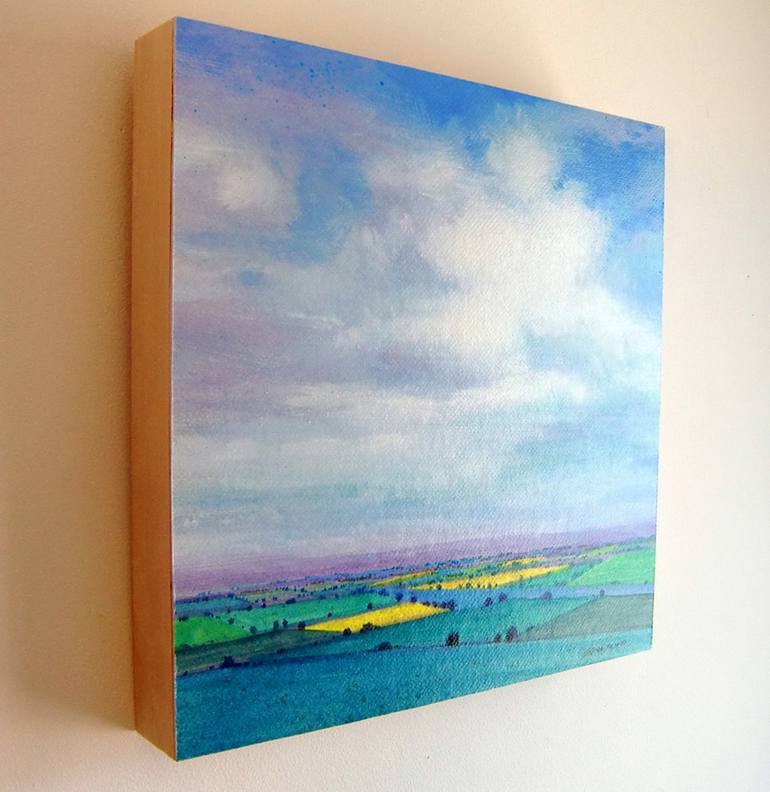 Original Impressionism Landscape Painting by Ray Brandolino