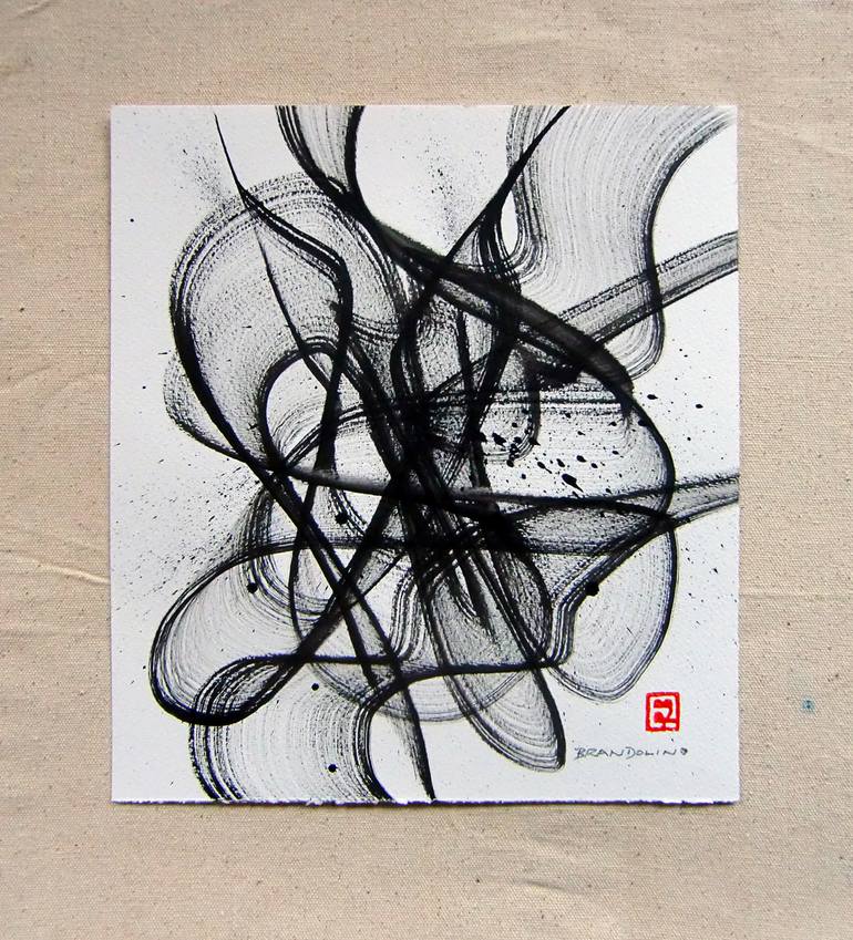 Original Abstract Drawing by Ray Brandolino