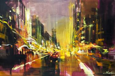 Print of Cities Paintings by minh nguyen