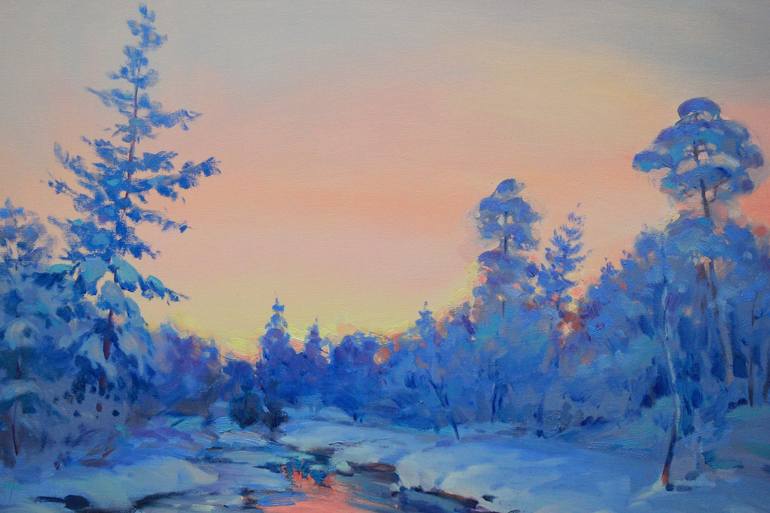 Original Fine Art Landscape Painting by Alisa Onipchenko-Cherniakovska