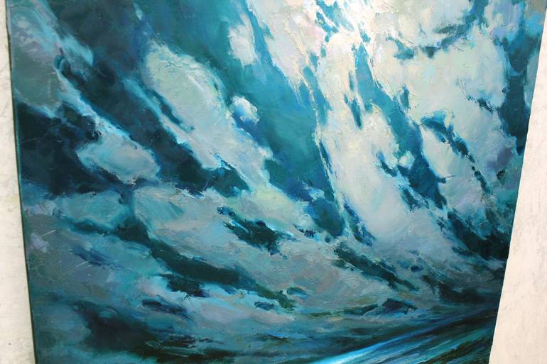 Original Impressionism Seascape Painting by Alisa Onipchenko-Cherniakovska