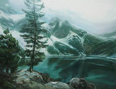Original Fine Art Landscape Paintings by Alisa Onipchenko-Cherniakovska