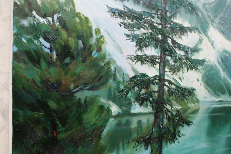Original Impressionism Landscape Painting by Alisa Onipchenko-Cherniakovska