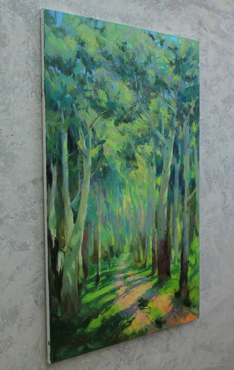 Original Contemporary Landscape Painting by Alisa Onipchenko-Cherniakovska