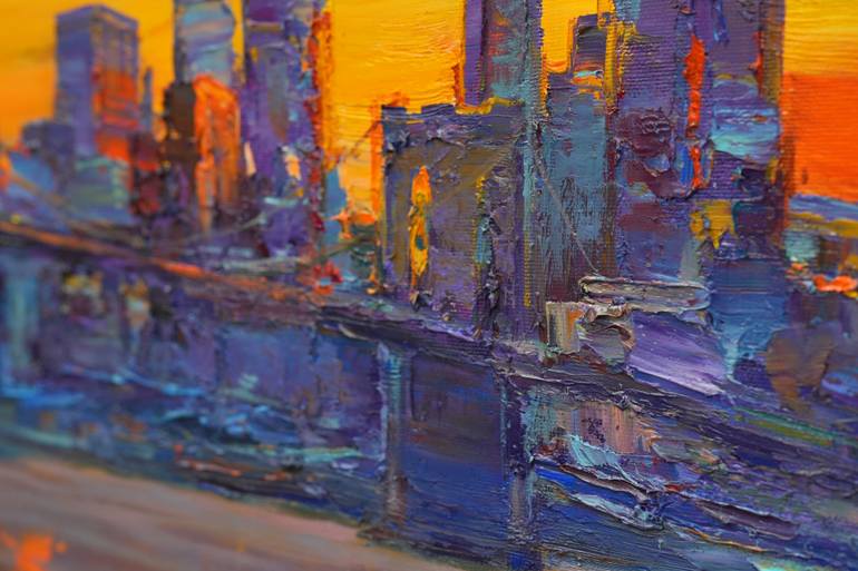Original Contemporary Architecture Painting by Alisa Onipchenko-Cherniakovska