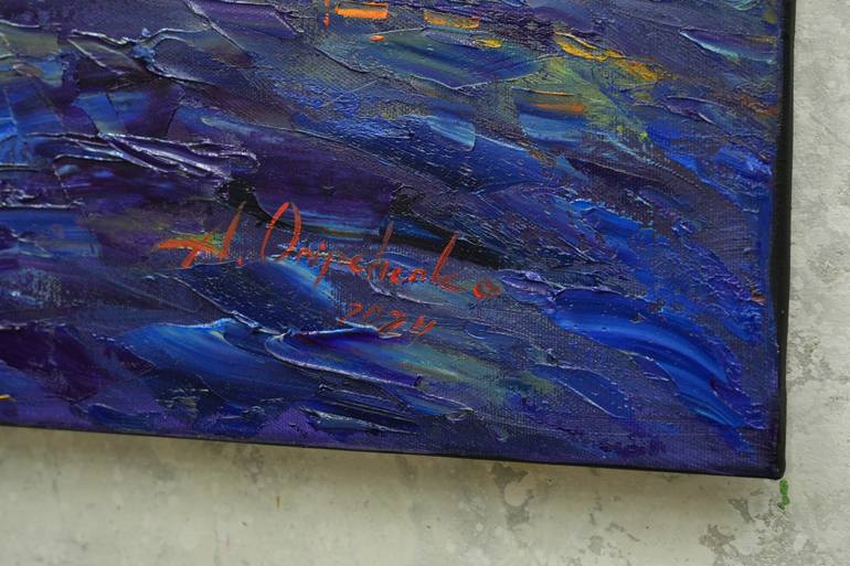 Original Contemporary Architecture Painting by Alisa Onipchenko-Cherniakovska