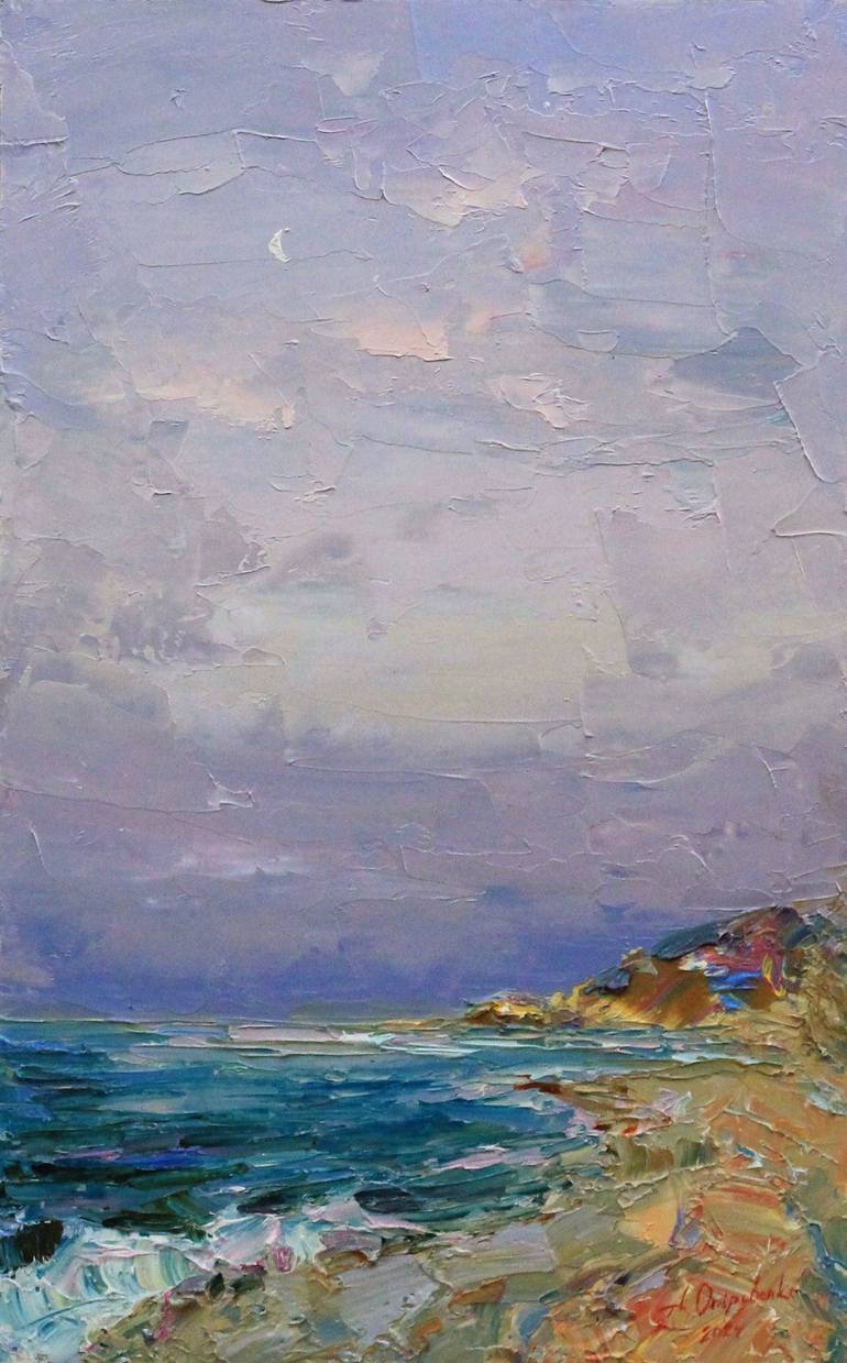 Original Contemporary Seascape Paintings by Alisa Onipchenko-Cherniakovska