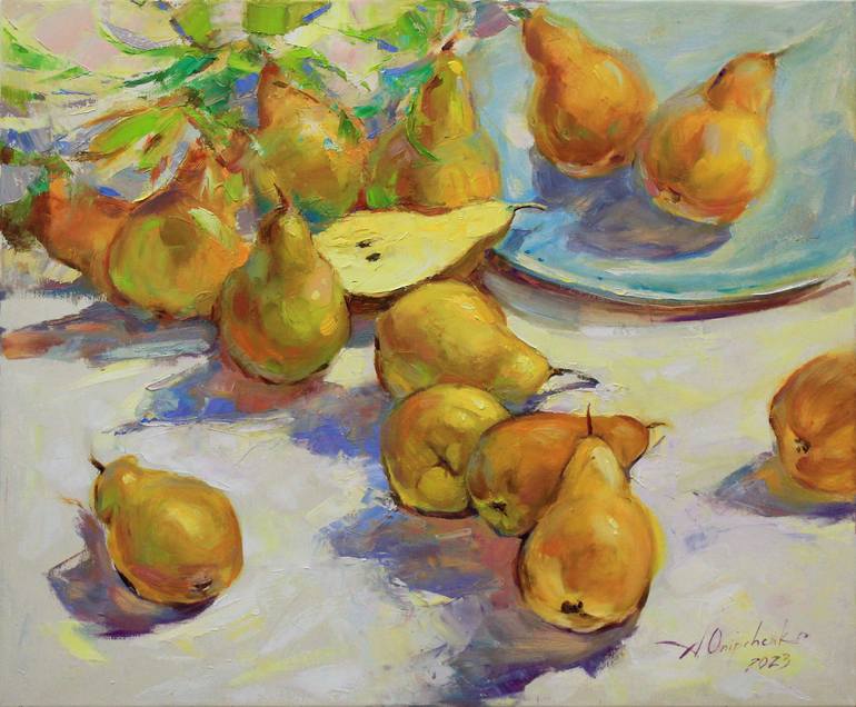 Original Expressionism Still Life Paintings by Alisa Onipchenko-Cherniakovska