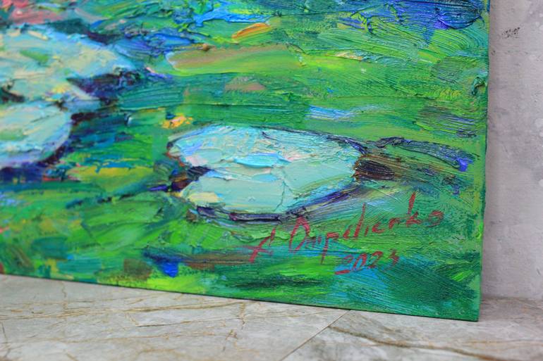 Original Expressionism Nature Painting by Alisa Onipchenko-Cherniakovska
