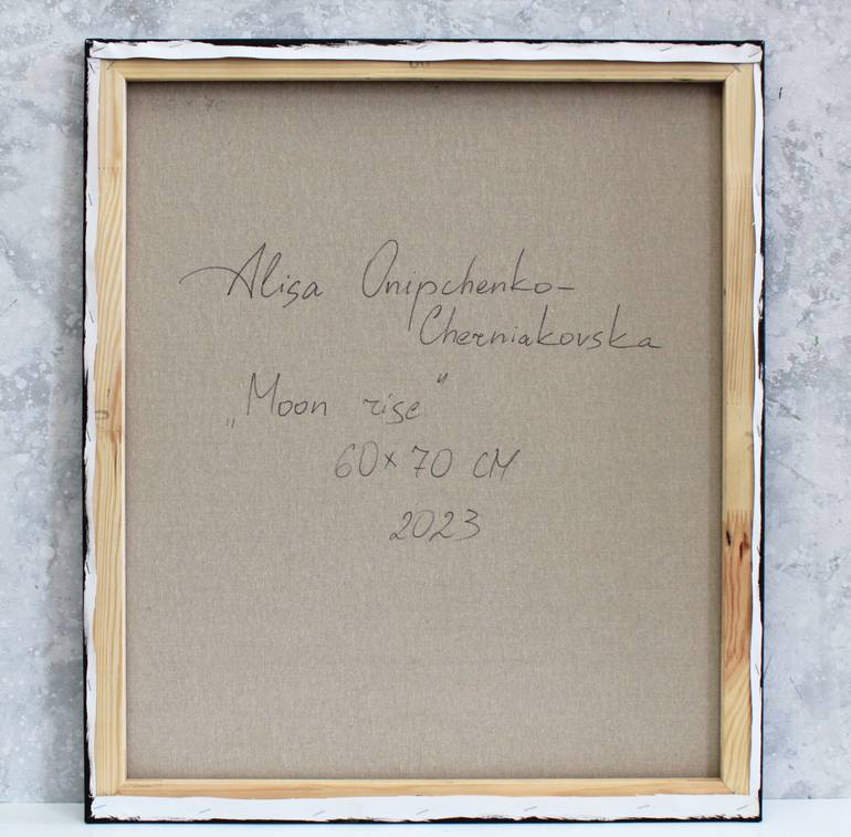 Original Contemporary Seascape Painting by Alisa Onipchenko-Cherniakovska