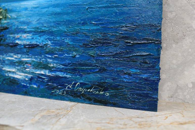 Original Contemporary Landscape Painting by Alisa Onipchenko-Cherniakovska