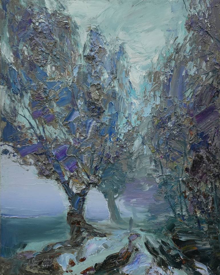 Original Contemporary Landscape Paintings by Alisa Onipchenko-Cherniakovska