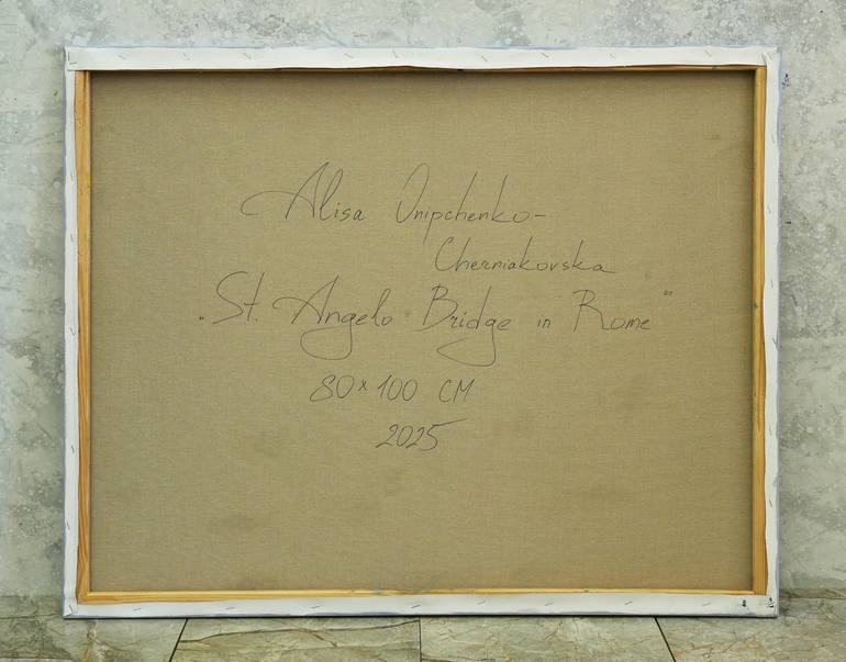 Original Expressionism Architecture Painting by Alisa Onipchenko-Cherniakovska