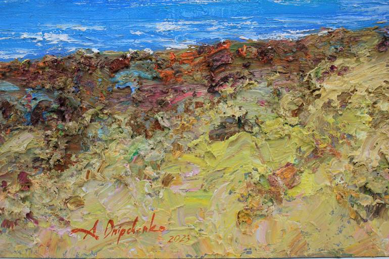 Original Contemporary Beach Painting by Alisa Onipchenko-Cherniakovska
