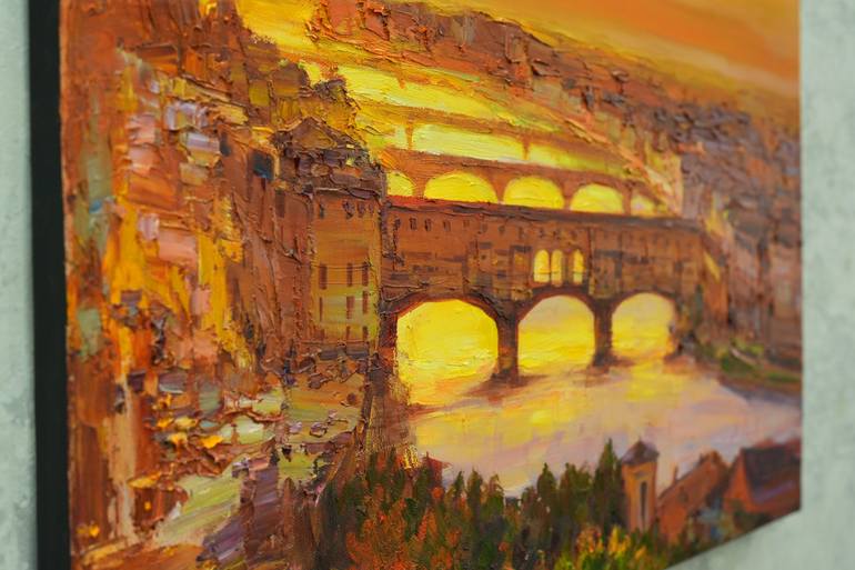 Original Figurative Architecture Painting by Alisa Onipchenko-Cherniakovska