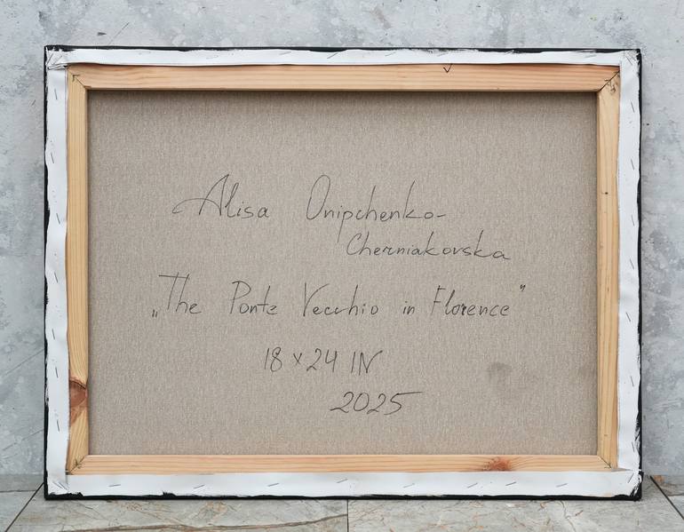 Original Figurative Architecture Painting by Alisa Onipchenko-Cherniakovska