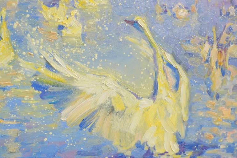 Original Contemporary Animal Painting by Alisa Onipchenko-Cherniakovska